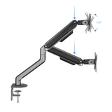 Support écran é fixer Tooq DB4032TNR 17"-32" (9kg max) (Gris)