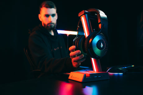 Support Casque Verbatim SureFire Vinson N2 RGB (Rouge)