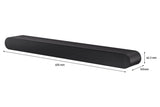 SAMSUNG HW-S50B - Barre de son 3.0 - One Body - Caisson de basse intégré - Bluetooth
