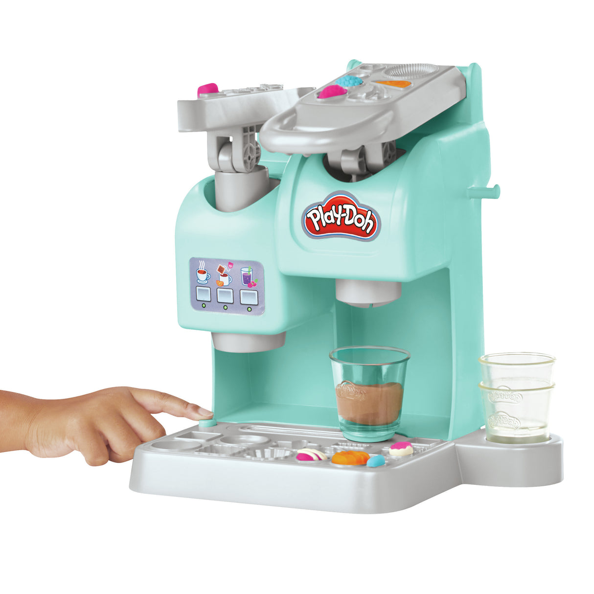 Play-Doh Mon super café, Pâte a modeler, Machine a café jouet pour enfants des 3 ans, Kitchen Creation