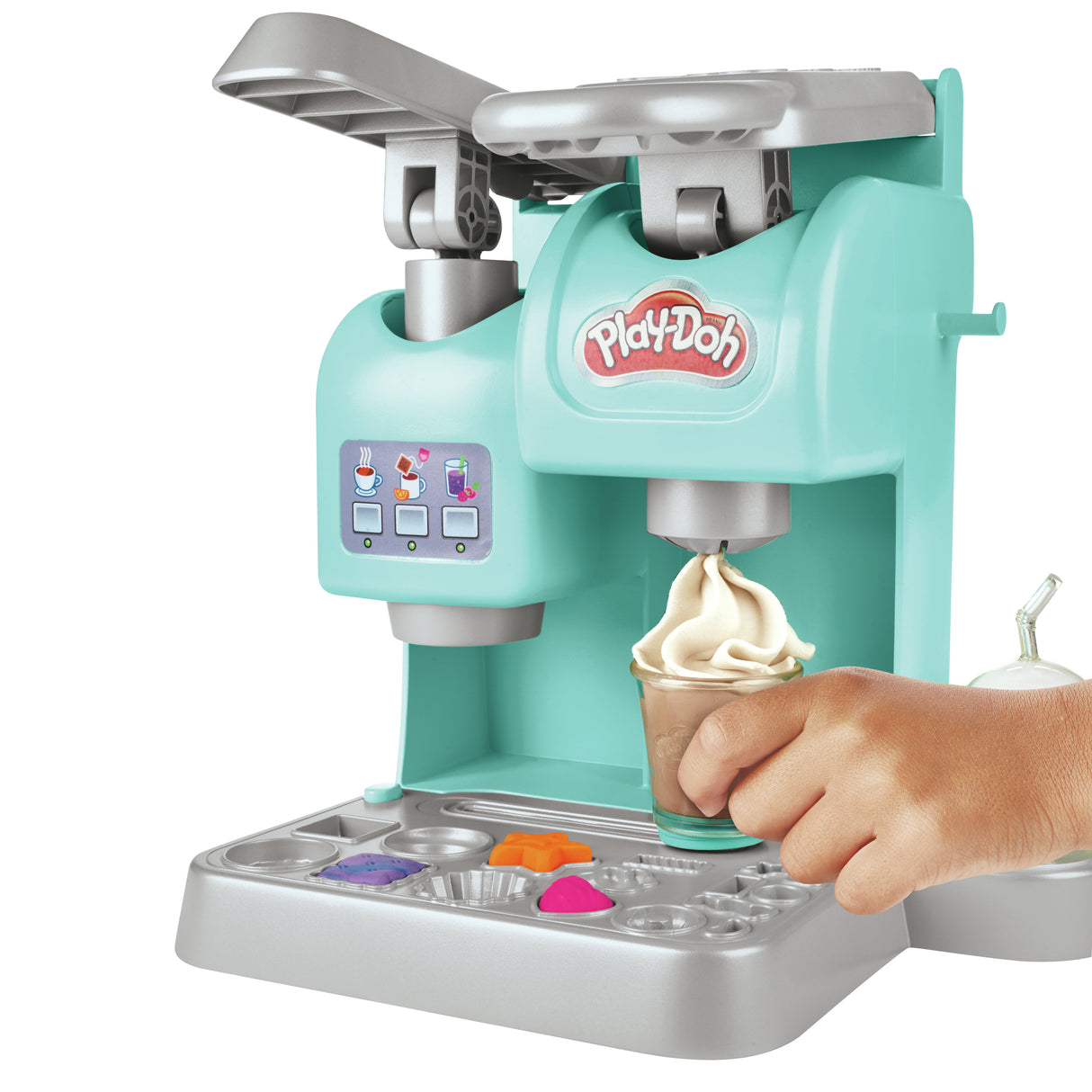 Play-Doh Mon super café, Pâte a modeler, Machine a café jouet pour enfants des 3 ans, Kitchen Creation