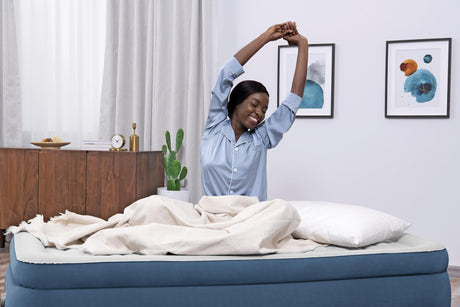 Bestway AlwayzAire™ Matelas gonflable une personne Twin avec double pompe intégrée 1,91 m x 97 cm x 46 cm