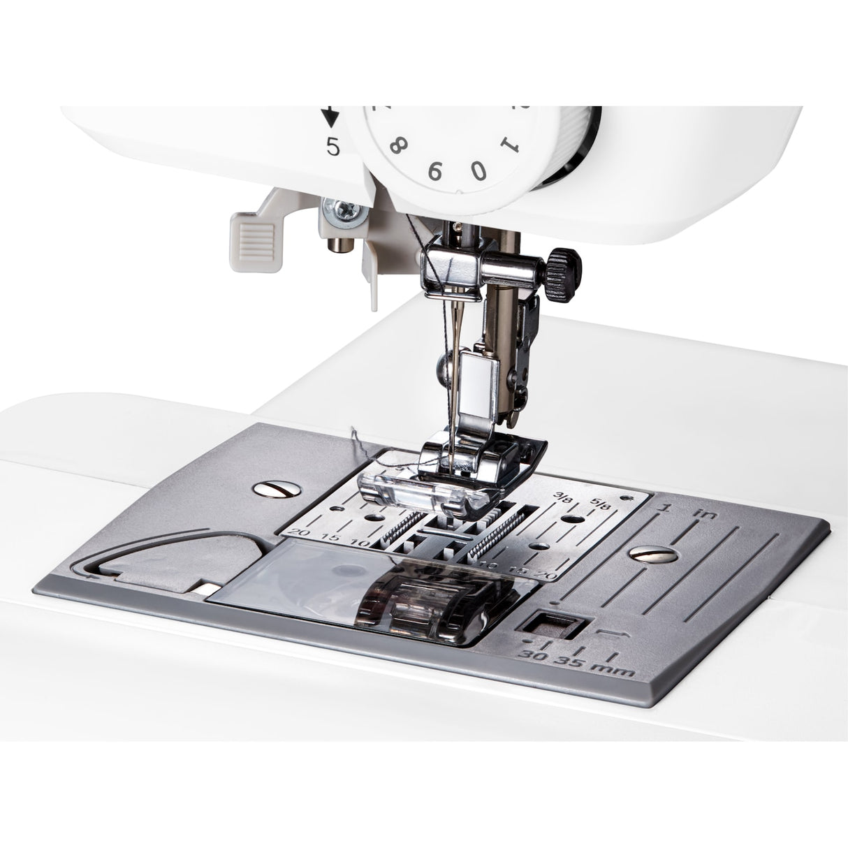 Machine a Coudre Numérique - MEDION - SD 36 - 38W - 270 Points - 700 tr/min - LED - Blanc