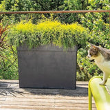 DEROMA Muret haut LIKE R - 78x29,5 cm H65 cm - Anthracite