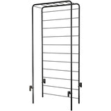 Porte-plantes - DEROMA - Cosmo - 78 x H 155 cm - Métal - Gris