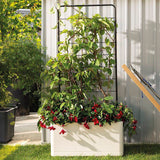 Porte-plantes - DEROMA - Cosmo - 78 x H 163 cm - Métal - Gris