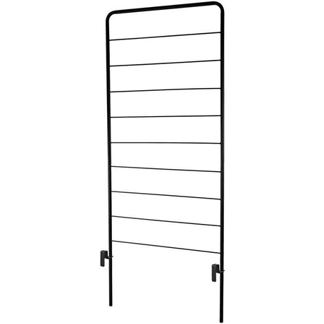 Porte-plantes - DEROMA - Cosmo - 78 x H 163 cm - Métal - Gris