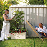 Porte-plantes - DEROMA - Cosmo - 78 x H 163 cm - Métal - Gris