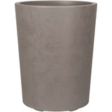 Pot de fleurs rond - DEROMA - Millennium - 48 L - Ø 43 cm - A réserve d'eau - Marron