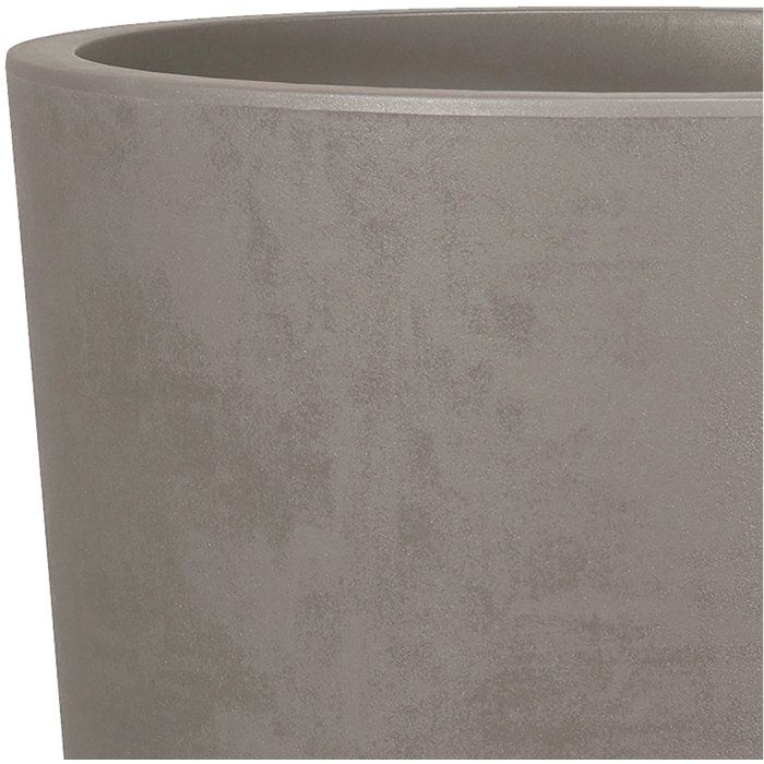 Pot de fleurs rond - DEROMA - Millennium - 48 L - Ø 43 cm - A réserve d'eau - Marron