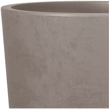 Pot de fleurs rond - DEROMA - Millennium - 48 L - Ř 43 cm - A réserve d'eau - Marron