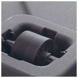 DEROMA Jardiniere Muret Cosmo - 78 x h39 cm - Ashgrey -  A réserve d'eau - Roulettes