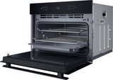 Micro-ondes combiné encastrable - WHIRLPOOL - WCW6O7HTBF - Noir - 59,5 x 55,4 x 45,5 cm