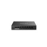 Boitier en métal Switch de bureau 8 ports Gigabit avec 7 ports PoE, 8 ports RJ45