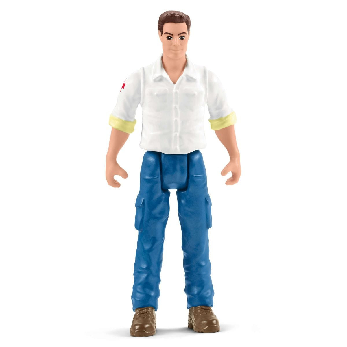 Coffret Visite du Vétérinaire a la ferme 12 Pieces - Avec Animaux de la Ferme, Véhicule et Vétérinaire - SCHLEICH - 42503 FARM WORLD