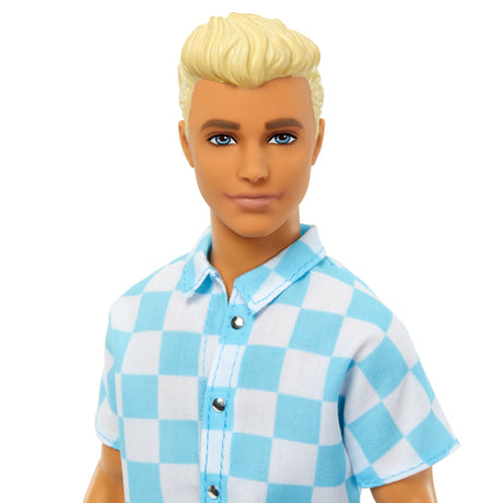 Barbie-Ken Plage-Poupée blonde short de bain et accessoires de plage HPL74