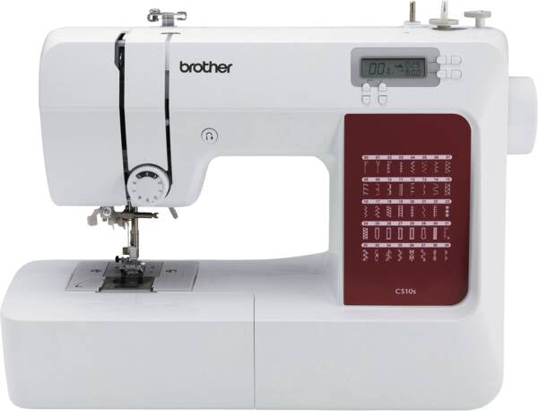 BROTHER - CS10s - Machine a coudre électronique - 40 points de couture - Systeme d'enfile-aiguille - Ecran LCD - Blanche