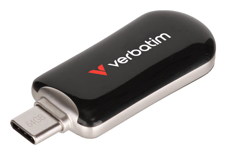 Clé USB-C 3.2 Verbatim Plectra - 64Go (Noir)