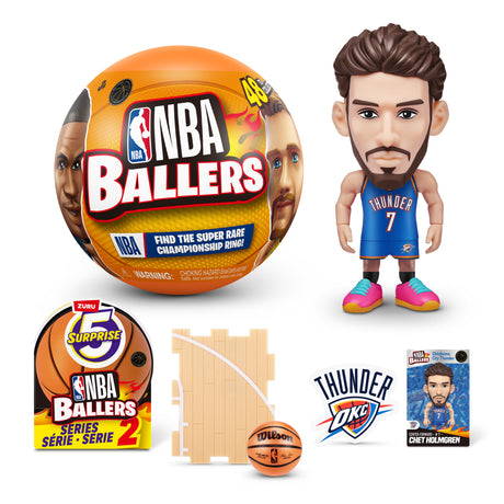 Capsule surprise - Figurine - ZURU - NBA Ballers S2 - Modele aléatoire - Des 3 ans