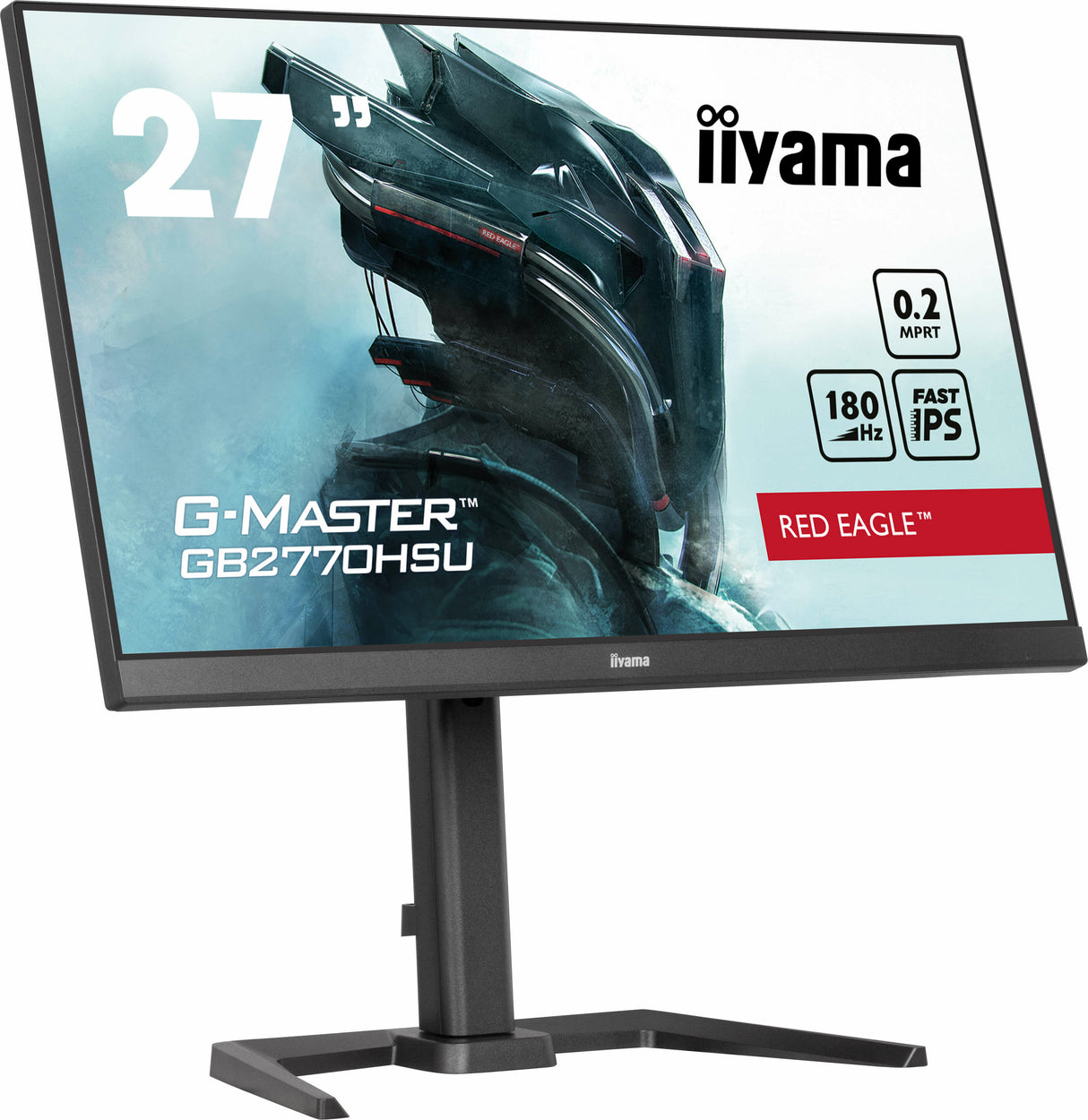 Ecran 27" Iiyama G-Master Red Eagle GB2770HSU-B6 Full HD 180Hz (Noir)