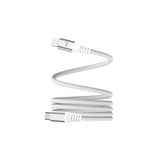 c ble USB-C/Lightning magnétique, USB2,0 - 9V/3A/27W, 1mètre blanc