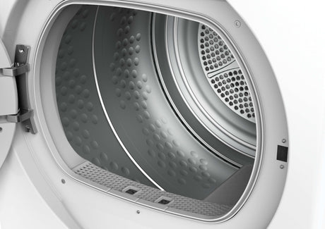 Seche-linge pompe a chaleur CANDY EY EH8N1DE-S - 8 kg - Bac EasyCase - Connecté - Blanc