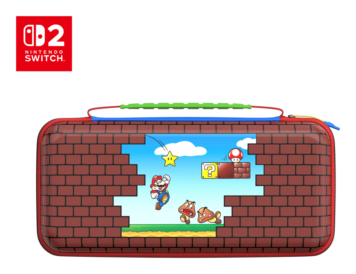 Etui de voyage PlayTrek - Turtle Beach - Mario Bricks - Nintendo Switch 2