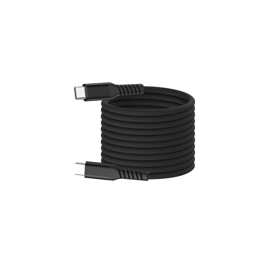 c ble USB-C/USB-C magnétique, USB2,0 - 20V/3A/60W, 2 mètres Noir