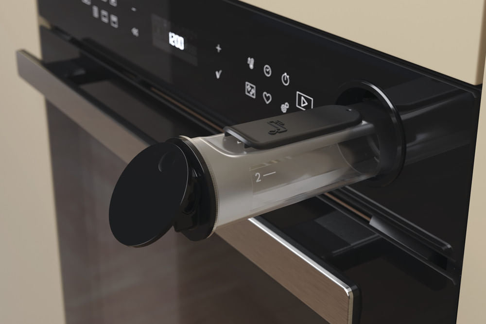 Four encastrable - Multifonction Pyrolyse - Vapeur - Chaleur pulsée - WHIRLPOOL - AKZ9S8270NB - Noir - Porte froide - 73 L - A+
