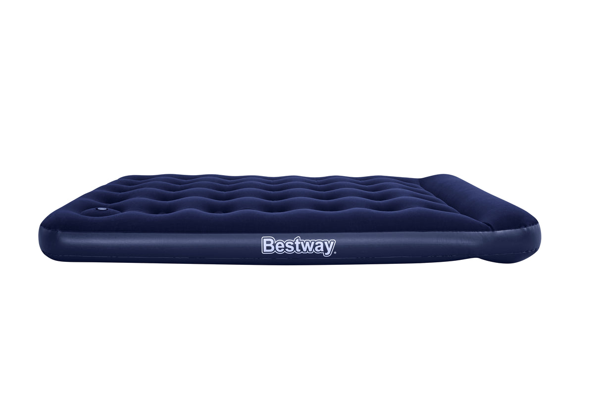 Matelas gonflable camping - BESTWAY - 67225 - 2 places - 1,91m x 1,37m x 22cm - Avec pompe a pied intégrée