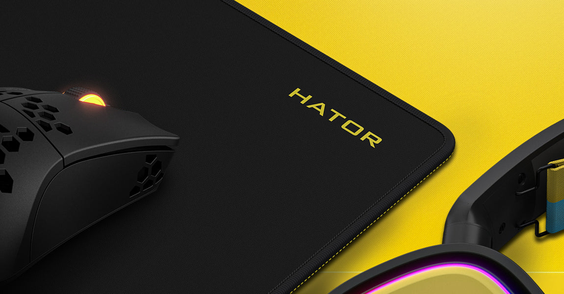 Tapis de Souris Hator Tonn Evo eSport - Taille L (Noir)