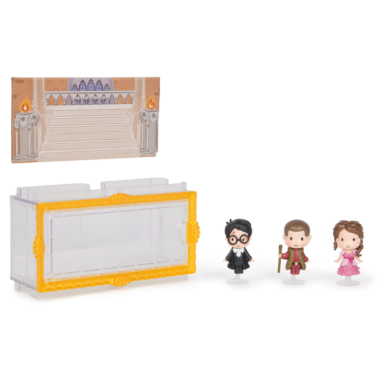 SPIN MASTER MULTIPACK 3 FIGURINES BAL DE NOËL MOMENTS MAGIQUES SAISON 4 Wizarding World