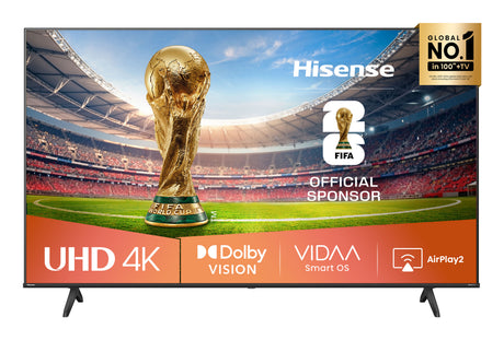 Hisense 43A6Q - TV LED 43 (108 cm) - 4K UHD 3840x2160 - HDR10+ - TV connecté - 3xHDMI 2.1 - WiFi