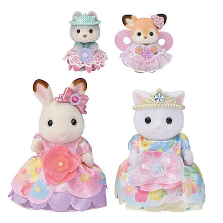 Les princesses en robes a fleurs - Sylvanian Families - 5809