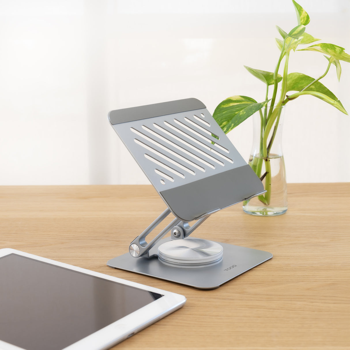Support tablette universel sur pied Tooq NARVI-S (Argent)