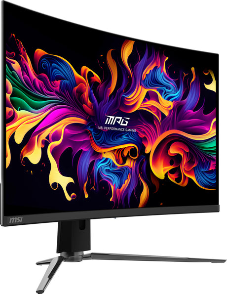 Ecran PC Gamer incurvé - MSI - 31,5 - UHD - 240Hz - Dalle QD-OLED - 0,03ms - Ajustable en hauteur - MPG 321CURX QD-OLED