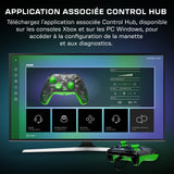 Manette de jeu - Xbox Series X|S, Xbox One et PC - Rematch Core - RGB - Filaire - Camouflage Noir / Vert - TURTLE BEACH