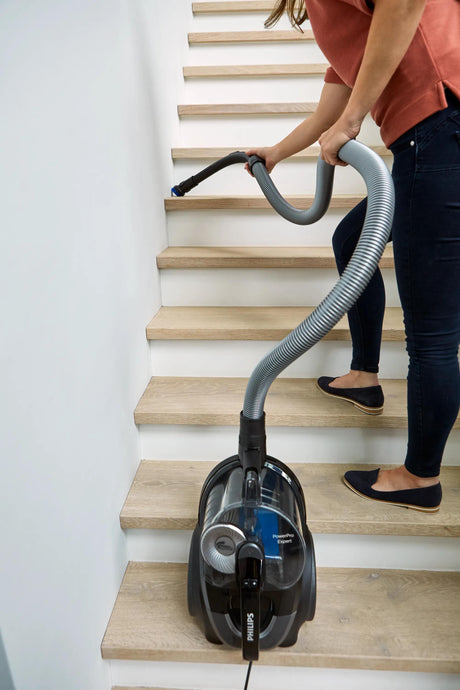Aspirateur sans sac - PHILIPS - FC9729/09 - Série 7000 Power pro Expert  - 900W - PowerCyclone 8 - Rouge