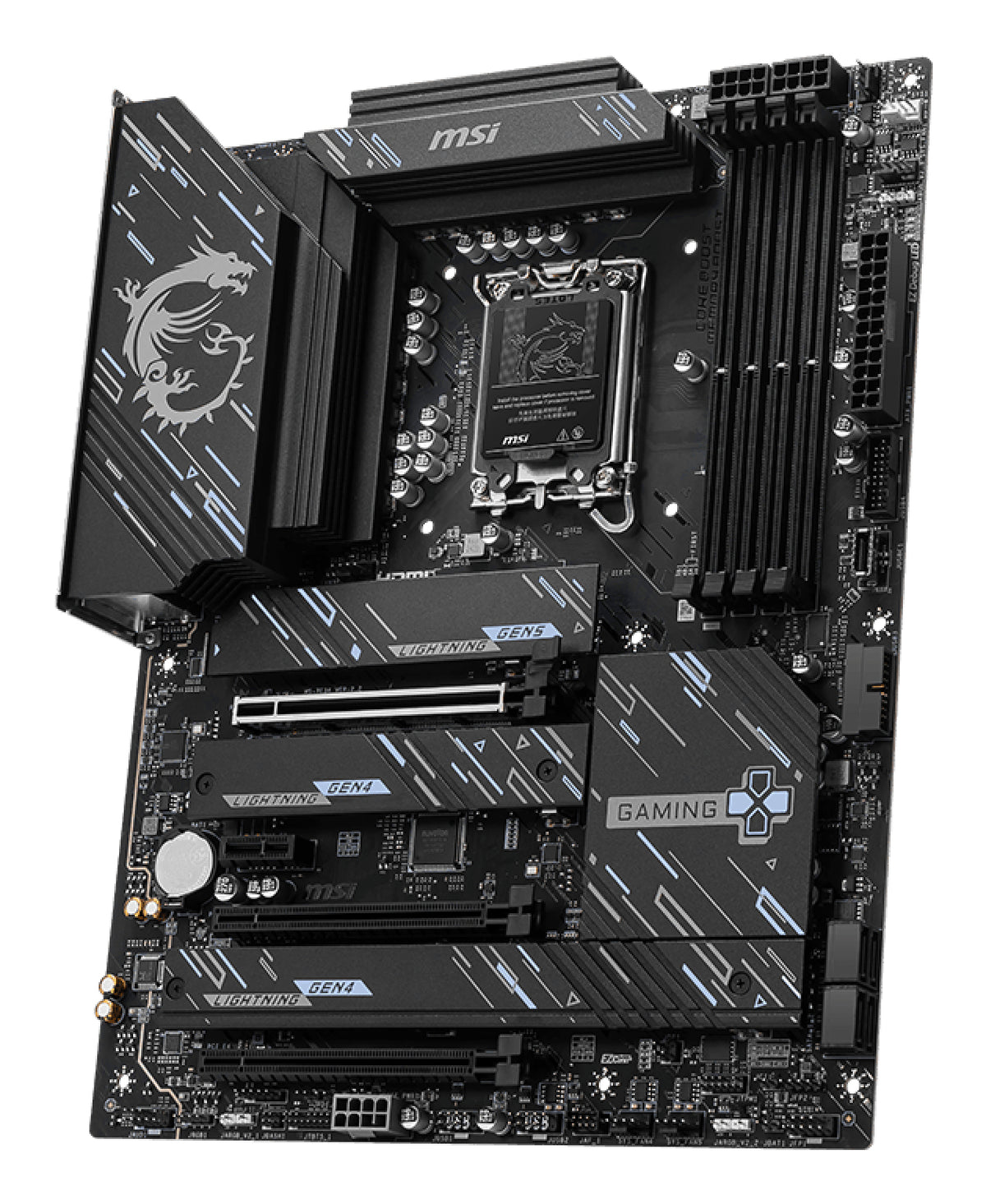Carte mere - MSI - Z890 GAMING PLUS WIFI - Wi-Fi 7, 5G LAN, Thunderbolt 4, PCIe 5.0, Intel Core Ultra