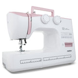 Machine a Coudre - MEDION - SM 60 - 62W - 24 Points + Points Doubles - 700 tr/min - LED - Rose