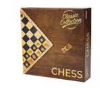Coffret Echecs En Bois - Jeux de société classique et stratégie - Tactic