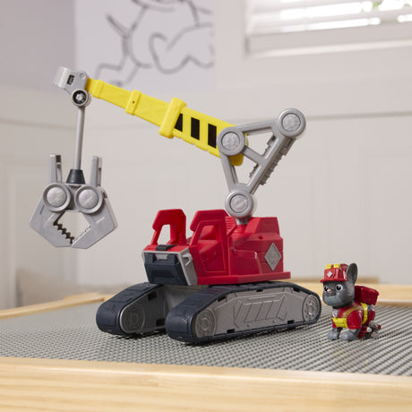 Ruben & Compagnie - Figurine Charlie + véhicule grue - des 4 ans - La Pat'Patrouille