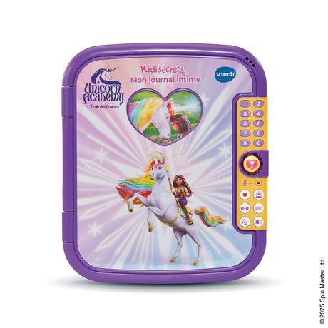 VTECH - L'ÉCOLE DES LICORNES - KIDISECRETS, MON JOURNAL INTIME - Violet