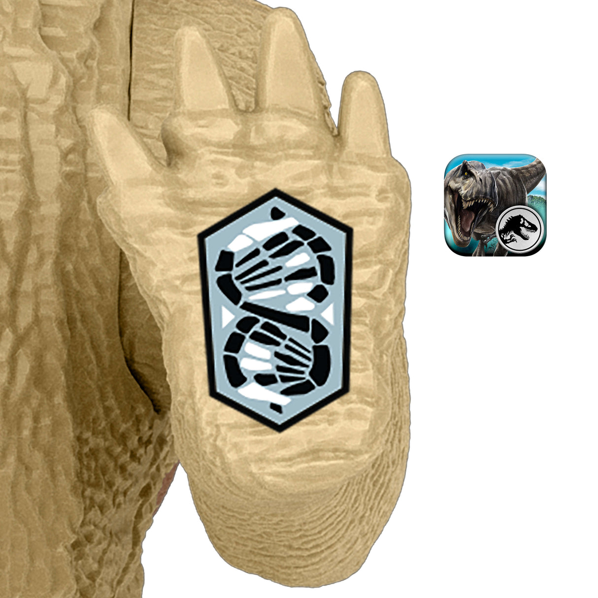 Jurassic World - Attaque Surprise - Figurine de dinosaure articulée - JGB77