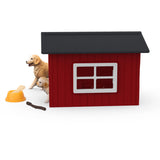 Coffret Niche avec Golden Retriever, SCHLEICH 42722 Farm World, Des 4 ans