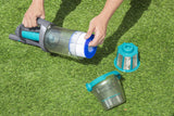 Aspirateur de piscine a main AquaGrip™, temps de marche 90 minutes, pour piscines jusqu'a 6,10m de diametre
