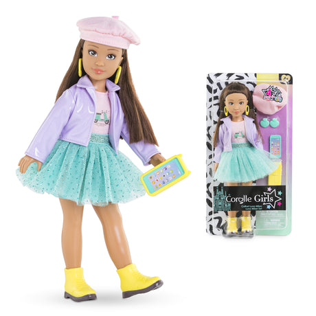 Poupée Mannequin - COROLLE - Luna Fashion Week Paris - 28 cm - 4 accessoires - Senteur vanille - Des 4 ans