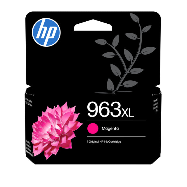 HP 963XL Cartouche d'encre magenta grande capacité authentique (3JA28AE) pour HP OfficeJet Pro 9010 / 9020 series