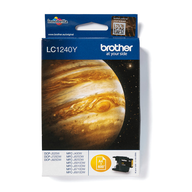 BROTHER Cartouche LC-1240 - Jaune