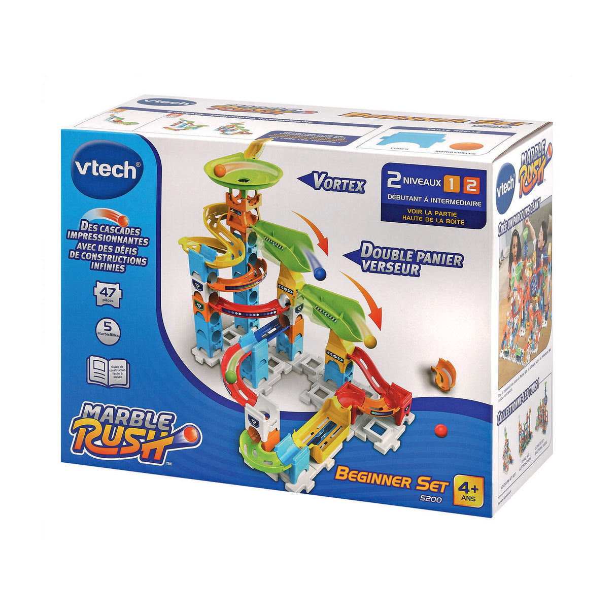 Circuit a Billes - VTECH - Marble Rush - Multicolore - Enfant - Bleu
